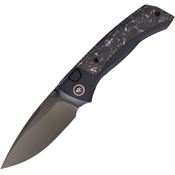 Remette RTWSBY Steed Button Framelock Knife PPl