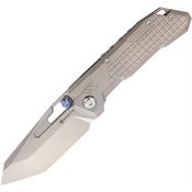 Remette RTKST Cool Leopard Button Framelock Knife