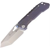 Remette RTKSL Cool Leopard Button Framelock Knife