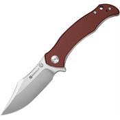 SenCut 250602 Tauron Linerlock Knife Burgundy