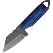 Shed 26SKUSAB 2026 US Tanto Fixed Blade Knife Blue