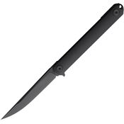 Spartan 12BK Nemec Linerlock Knife Black GFN