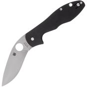 Spyderco 276GP Retract Linerlock Knife Black G10