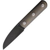 Straight Line 8ALTBRD Ally Fixed Blade Knife Bronze Ti