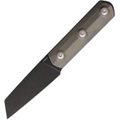 Straight Line 8ERTBRD Erny Fixed Blade Knife Bronze Ti