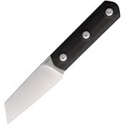 Straight Line 8ERTBK Erny Fixed Blade Knife Black Ti