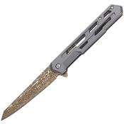 Tac Force 2010GY Linerlock Knife Assist Open Gray