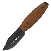 Tac Force FIX115BR Fixed Blade Knife Brown