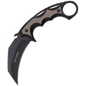 Tac Force FIX119BN Fixed Blade Knife Brown