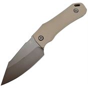 Tenable 1058A1 Loki Fixed Blade Knife Sand G10