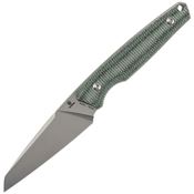 Tenable 011B5 Parr Fixed Blade Knife Grn Micarta