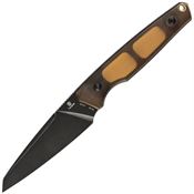 Tenable 011B6 Parr Fixed Blade Knife Amber PEI
