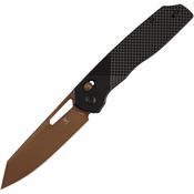 Tenable 1006V10 Shard Crossbar Lock Knife Black
