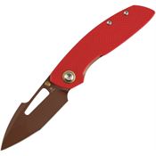 Tenable 1068A3 Link Linerlock Knife Rose/Red