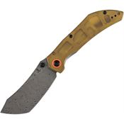 Tenable 1079A5 Tipper Linerlock Knife Amber PEI
