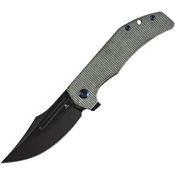 Tenable 1089C4 Orion Linerlock Knife Green Mic