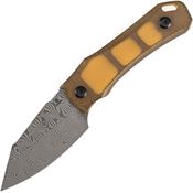 Tenable 1058A2 Loki Fixed Blade Knife Amber PEI