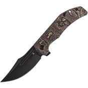 Tenable 1089C3 Orion Linerlock Knife Copper Foil