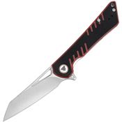 Trivisa TY25RBG14 Monoceros-03 Linerlock Knife Red