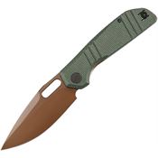 Trivisa JM04GM14 Gecko Linerlock Knife Green