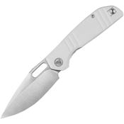 Trivisa JM04WG14 Gecko Linerlock Knife White