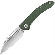 Trivisa TY30GM14 Cuckoo Linerlock Knife Green