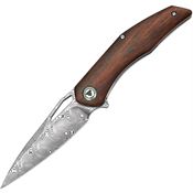 Trivisa SY04RWD Taurus-01 Linerlock Knife Damascus