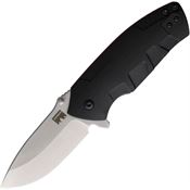 Uwharrie A6BLBU Alpha 6 Linerlock Knife Black