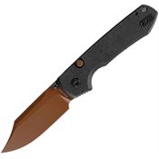 Vosteed A2926 Raccoon Top Linerlock Knife Black