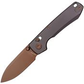 Vosteed A4503 Raccoon TiSlim Crossbar Lock Knife