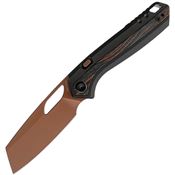 Vosteed A1810 Kroc 329 Top Linerlock Knife Topo