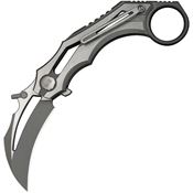 We 240702 Cryonix Nested Linerlock Knife Gry