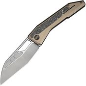 We 250174 Inceptus Framelock Knife Alum Foil
