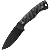Anthem 76BKBK No. 76 Fixed Blade Knife BLK/BLK