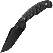 Anthem NWBKBK Nightwatch Fixed Blade Knife BLK/BLK