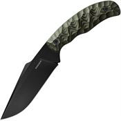 Anthem NWGRBKBK Nightwatch Fixed Blade Knife OD/BLK