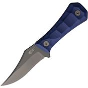 Auxiliary Manufacturing 001BLU Deadhead Pocket Bowie Knife Blue