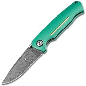 Boker 111102DAM Mach-1 Linerlock Knife Damast