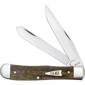 Case XX 10865 Trapper Olive Green Bone