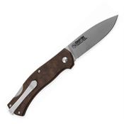 Casstrom 17040 Lars Falt EDC Lockback Brn