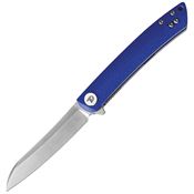 Dreamtech 4224SBL Small Linerlock Knife G10 Blue