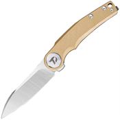 Dreamtech 3618GD Linerlock Knife G10 Desert Tan