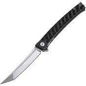 Dreamtech 3406C Linerlock Knife CF/G10 Black