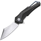 Dreamtech 3412C Linerlock Knife CF/G10 Black