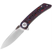 Dreamtech 3610MR Linerlock Knife Micarta Red