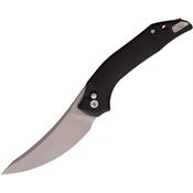 Dreamtech 3052GB Button Lock Knife Black G10