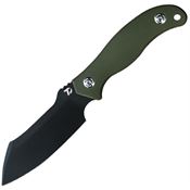 Dreamtech 4110GB Fixed Blade Knife G10 Black/OD