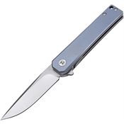 Dreamtech 4286BL Linerlock Knife Ti Blue