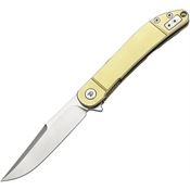 Dreamtech 4366GR Framelock Knife Ti Gold