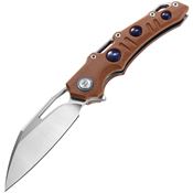 Dreamtech 3502MO Linerlock Knife Micarta Orange
